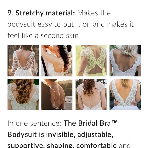 Black Plunge Bra with Form-Fitting Silhouette - Picture 6 of 14